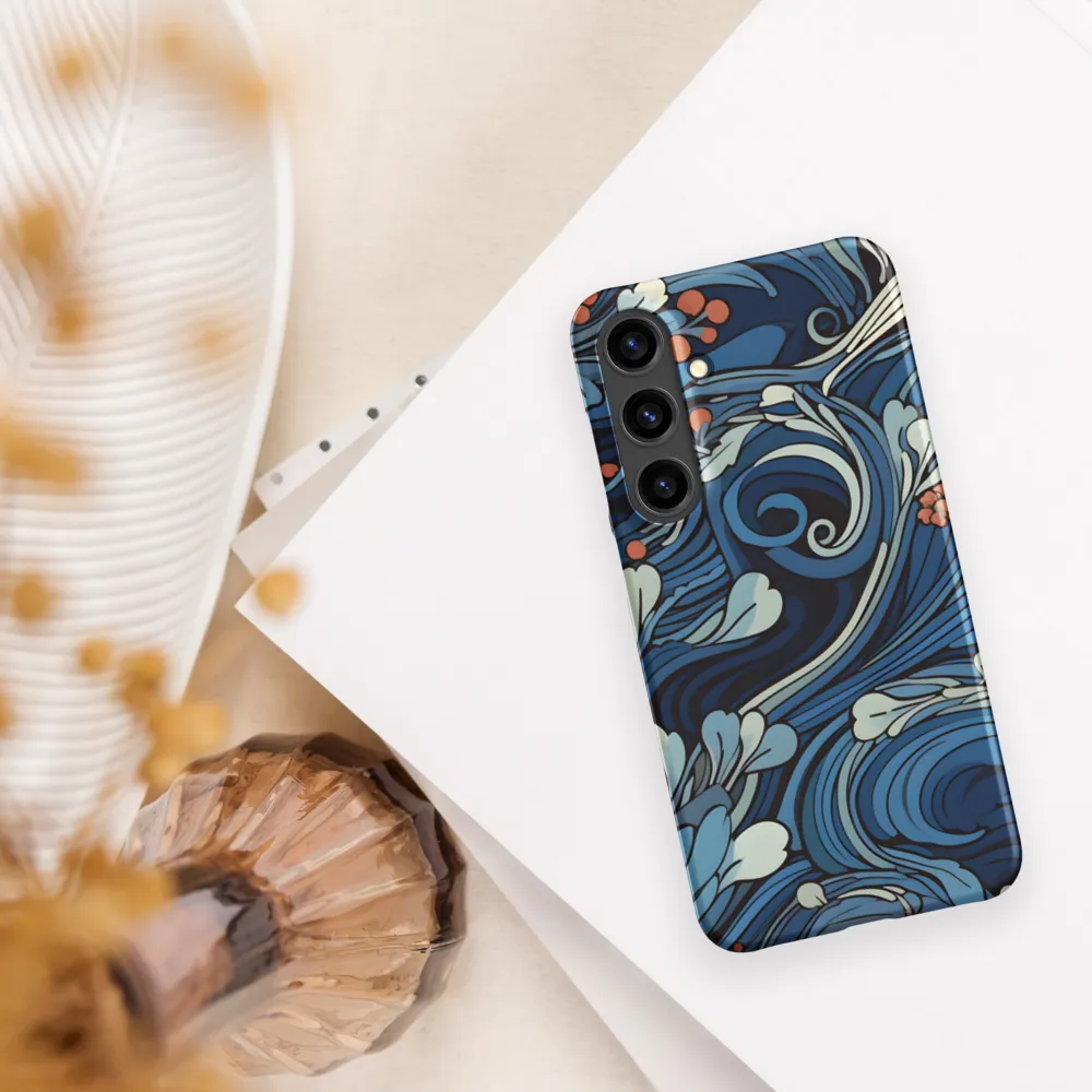 Nature's Elegance: An Oceanic Tapestry | Phone Case