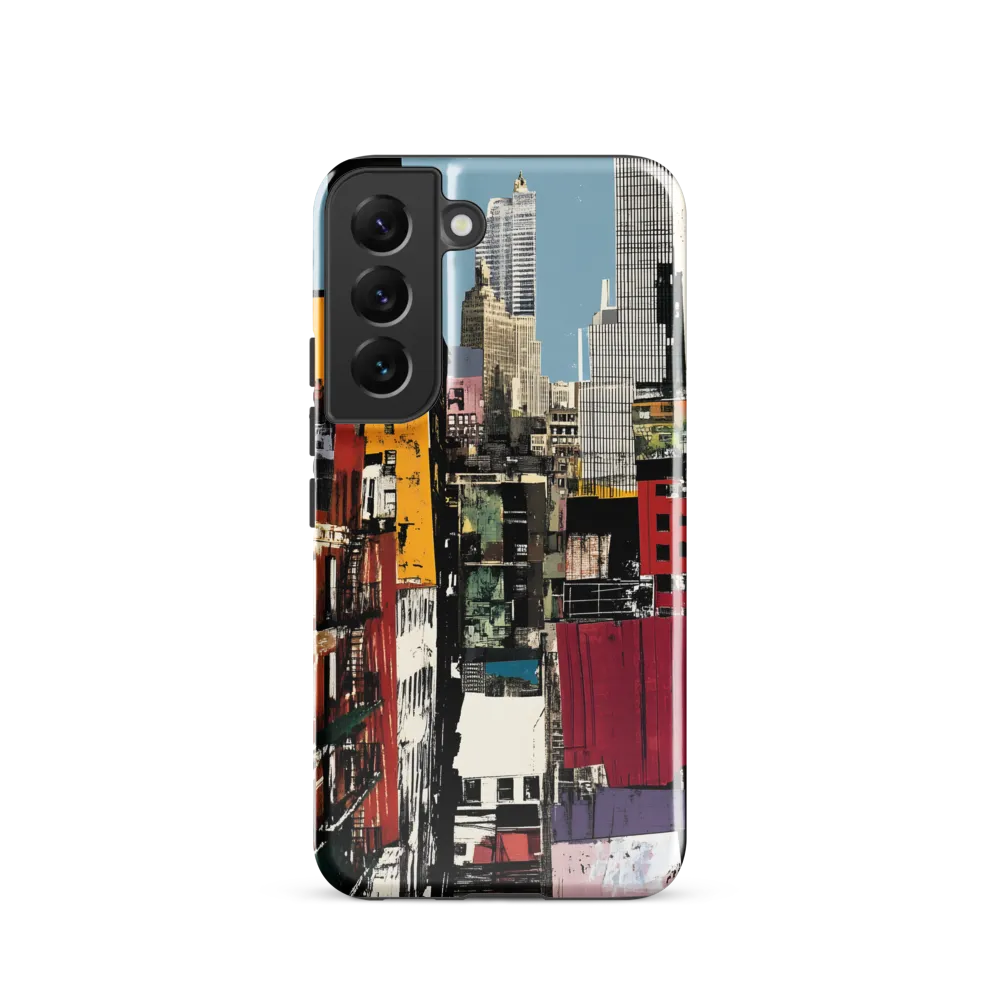 Urban Collage: A Vivid Cityscape