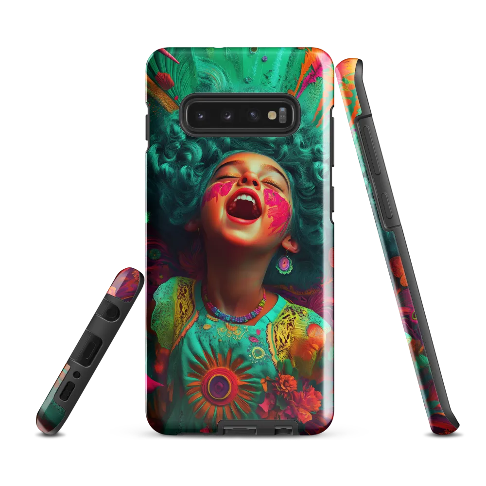 Exuberant Joy | Phone Case |  S10 Plus | Tough Case | Glossy