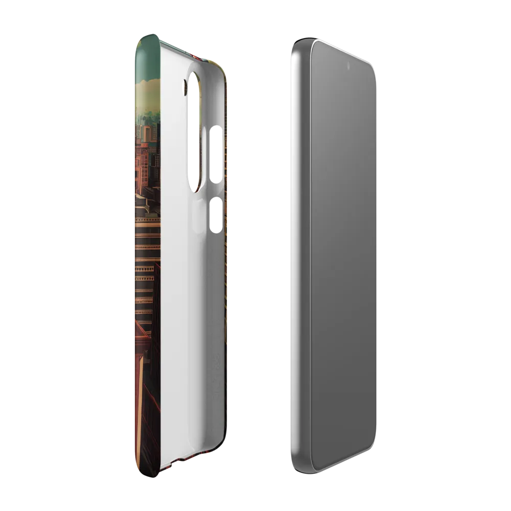 Urban Reverie: A Journey Through the City | Phone Case |  S23 Plus | Snap Case | Matte