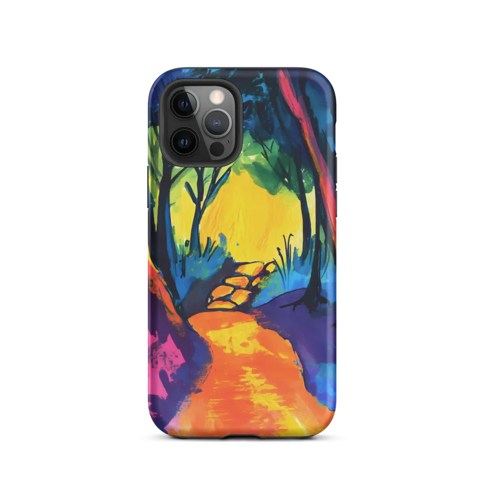 Path Through a Vibrant Forest