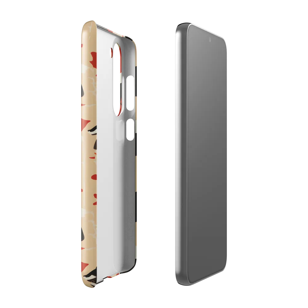 Wildlife Pattern: The Badger Tale | Phone Case |  S23 Plus | Snap Case | Glossy