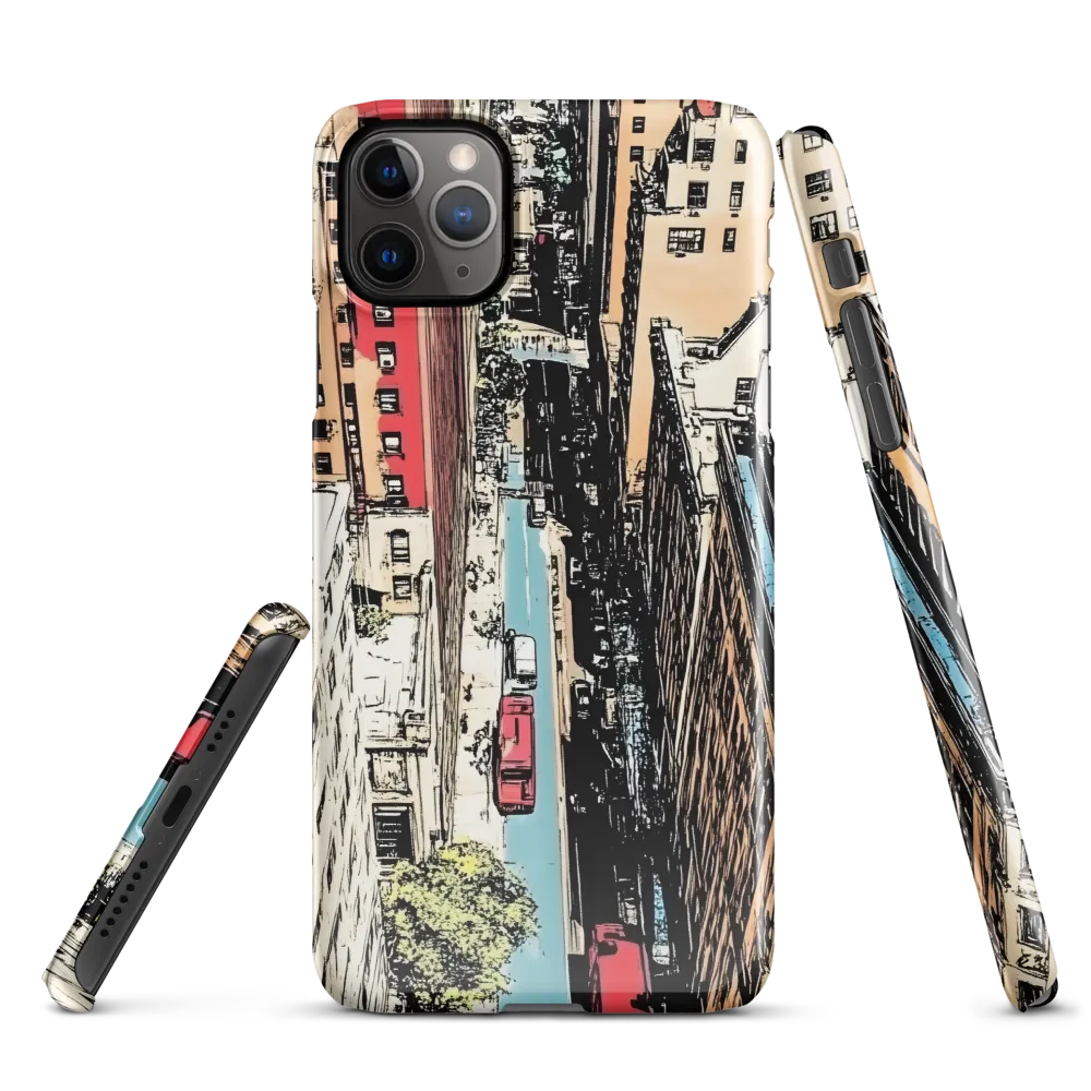 Urban Dynamics: A Bird's Eye View | Phone Case |  11 Pro Max | Snap Case | Glossy