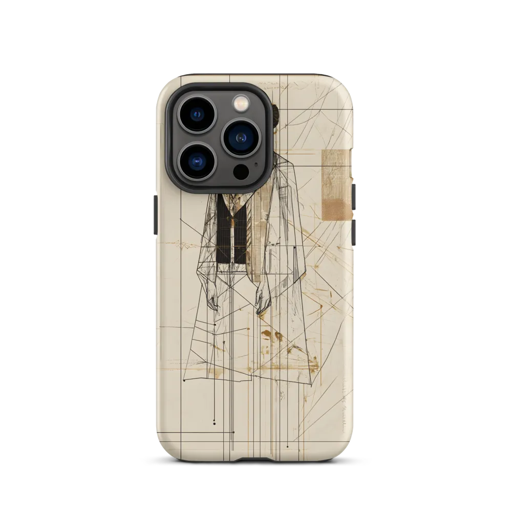 Elegance in Lines | Phone Case |  13 Pro | Tough Case | Matte