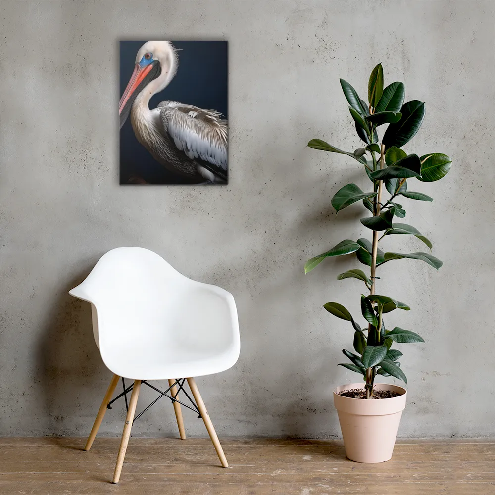 Majestic Pelican Portrait