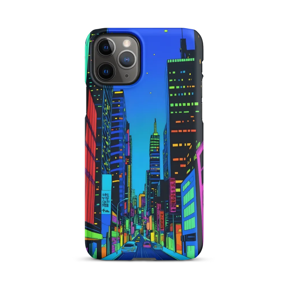Neon Dreamscape: A Futuristic City at Dusk