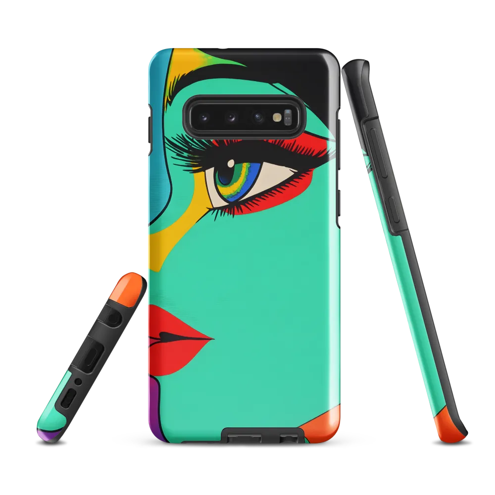 A Vibrant Portrait | Phone Case |  S10 Plus | Tough Case | Glossy