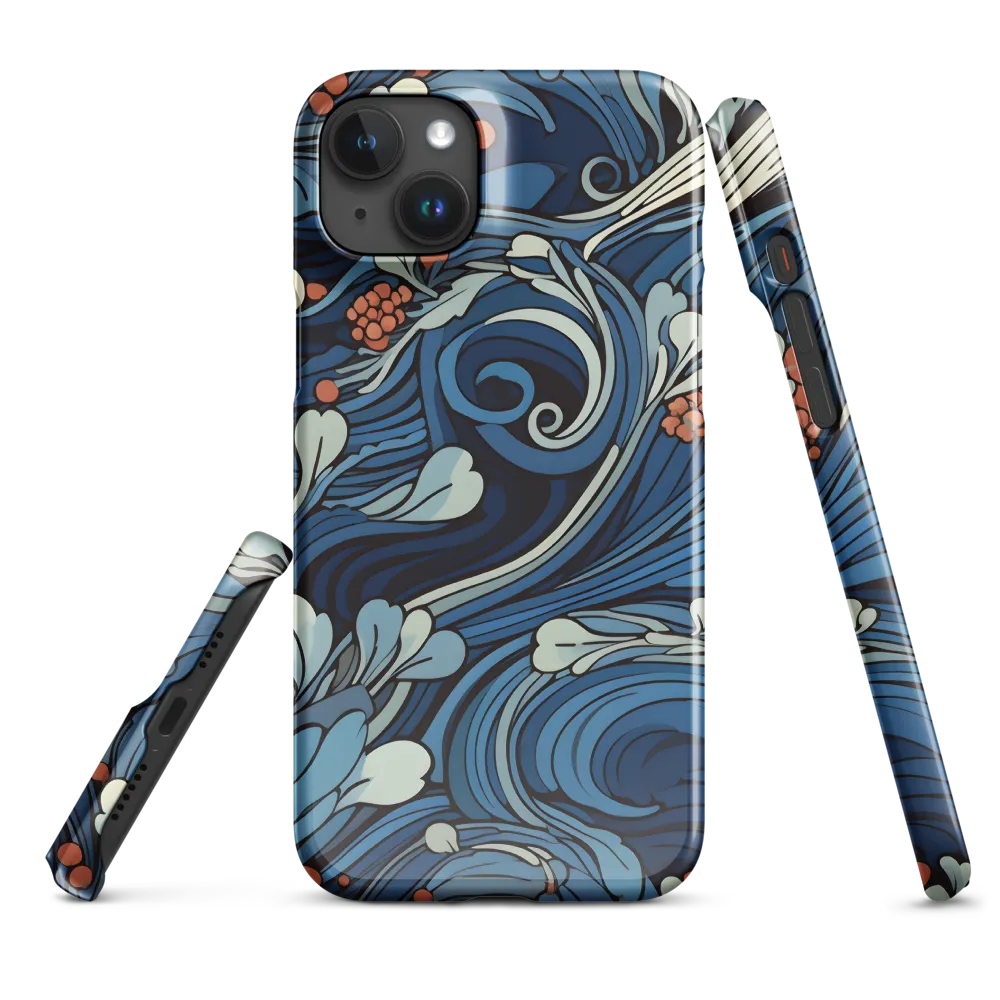 Nature's Elegance: An Oceanic Tapestry | Phone Case |  15 Plus | Snap Case | Glossy