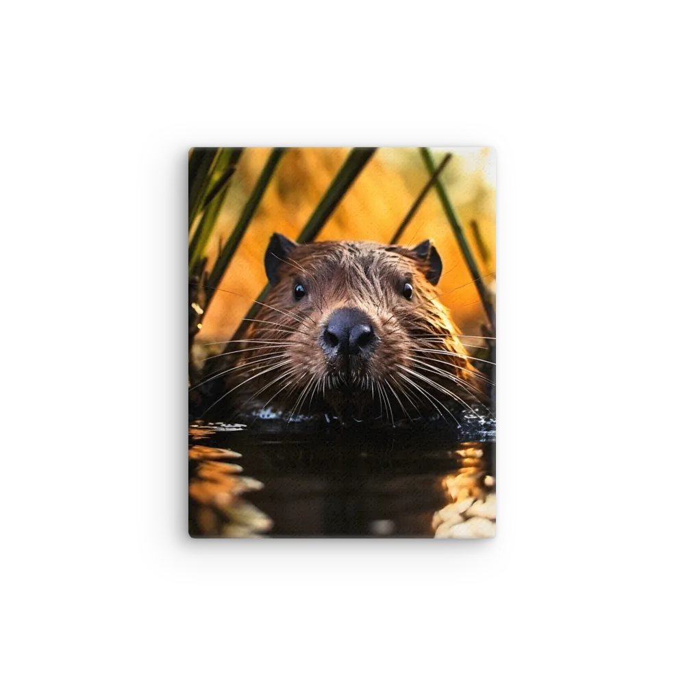 Beaver Serenity: A Natural Portrait