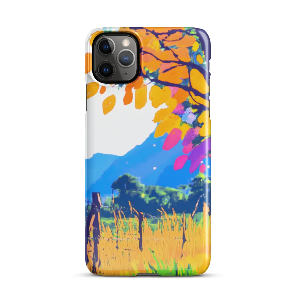 Autumn Serenity in a Vibrant Landscape | Phone Case |  11 Pro Max | Snap Case | Glossy