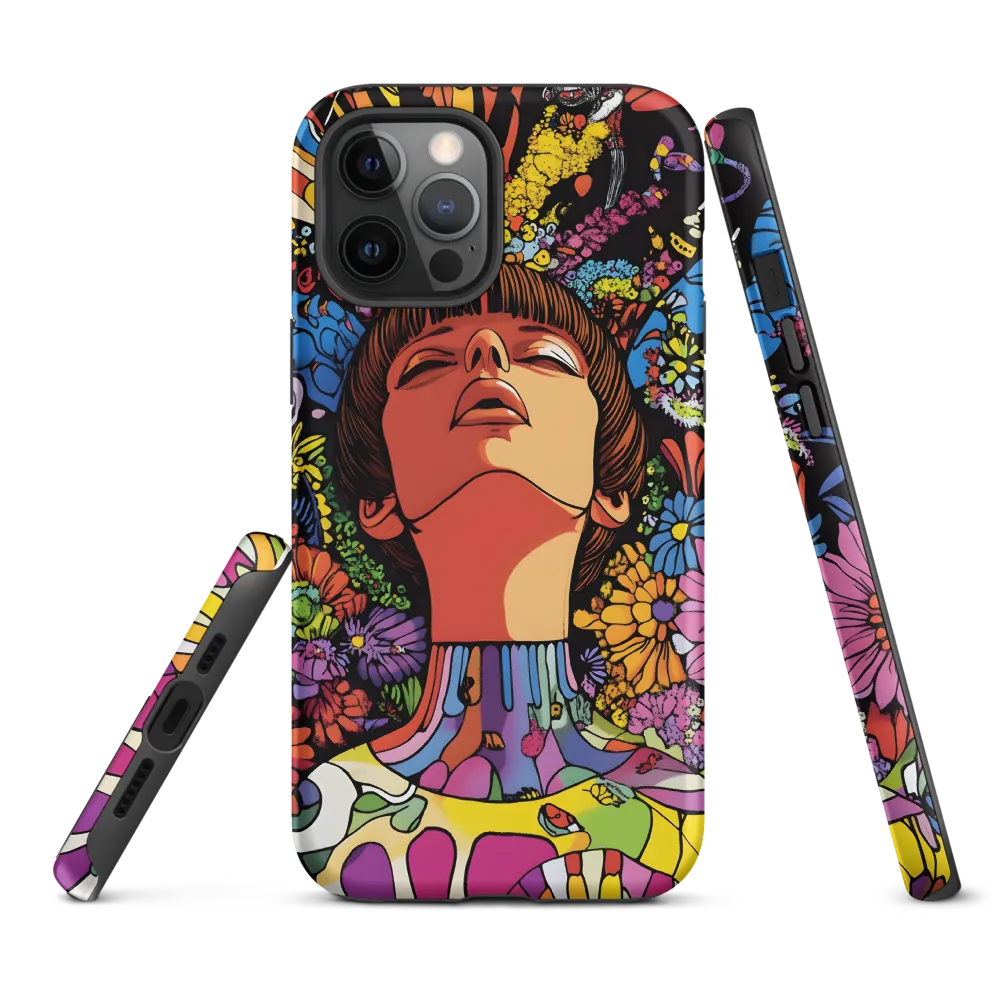 Vibrant Ecstasy: A Psychedelic Portrait