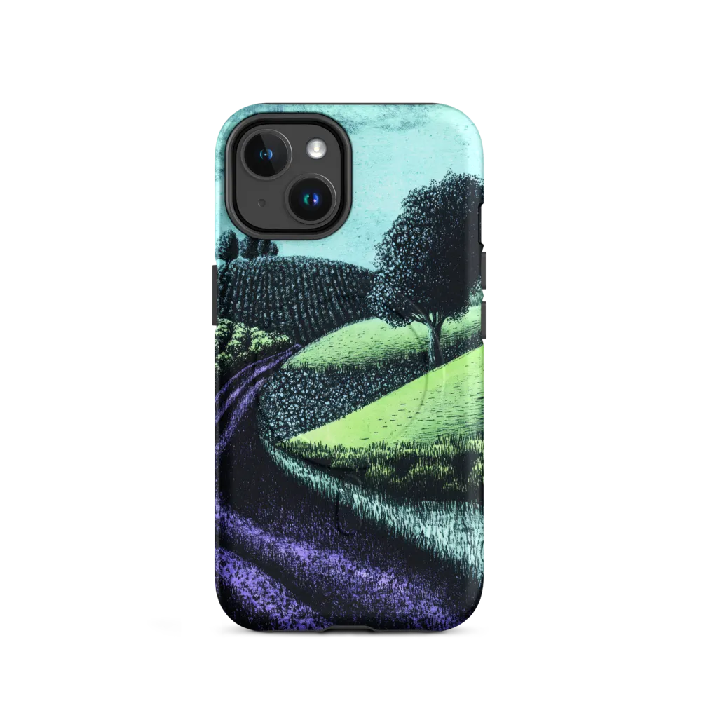 Winding Serenity: A Modern Landscape