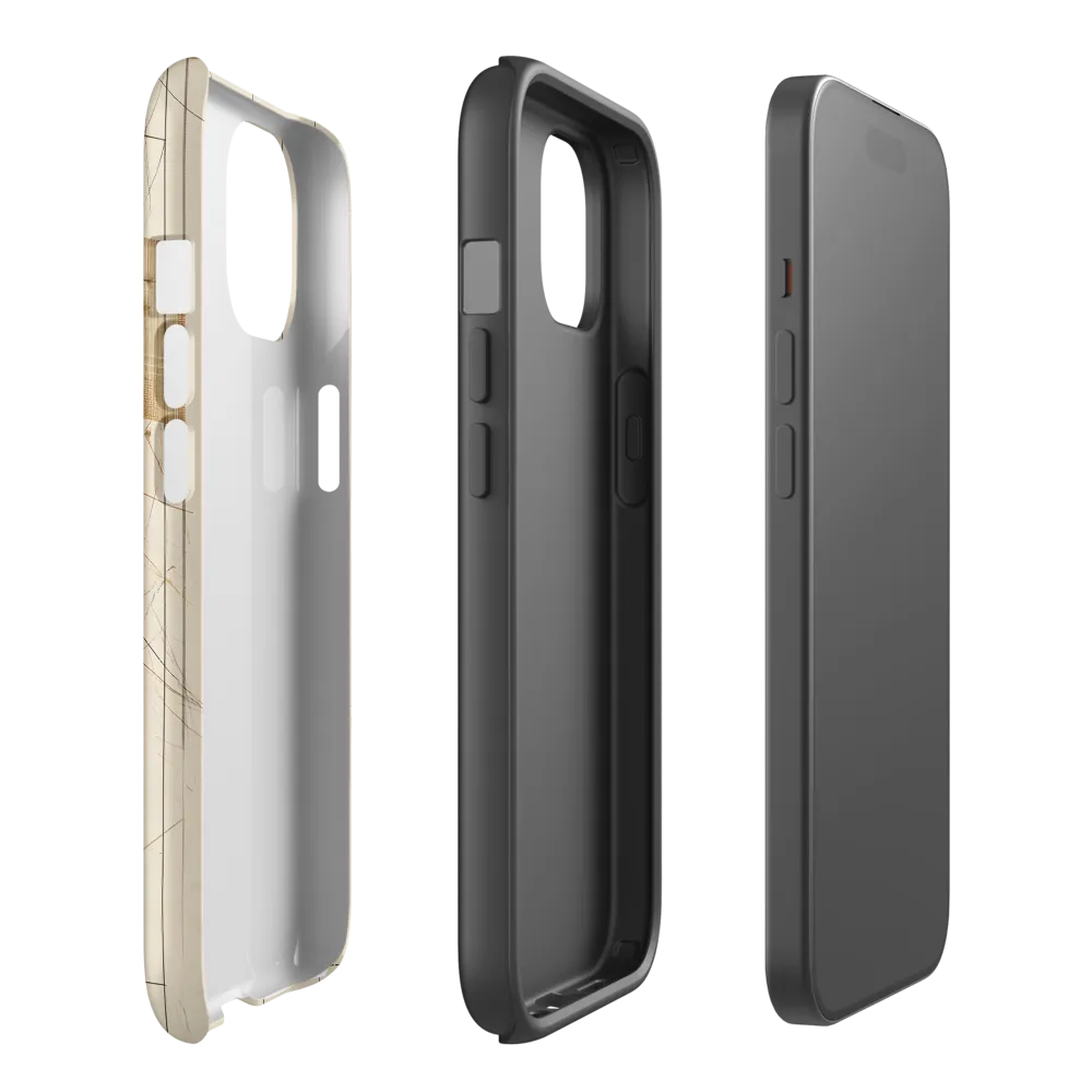 Elegance in Lines | Phone Case |  15 | Tough Case | Matte