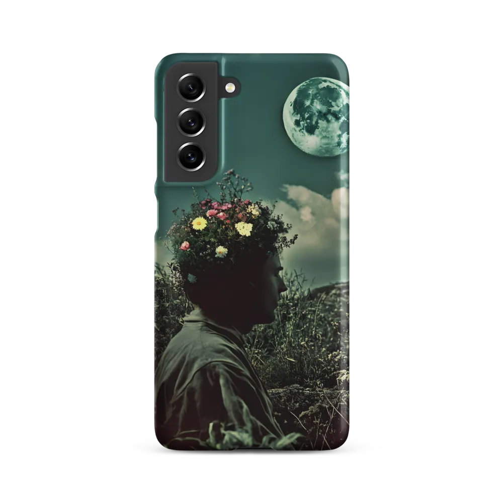 Moonlit Blossom | Phone Case |  S21 FE | Snap Case | Matte