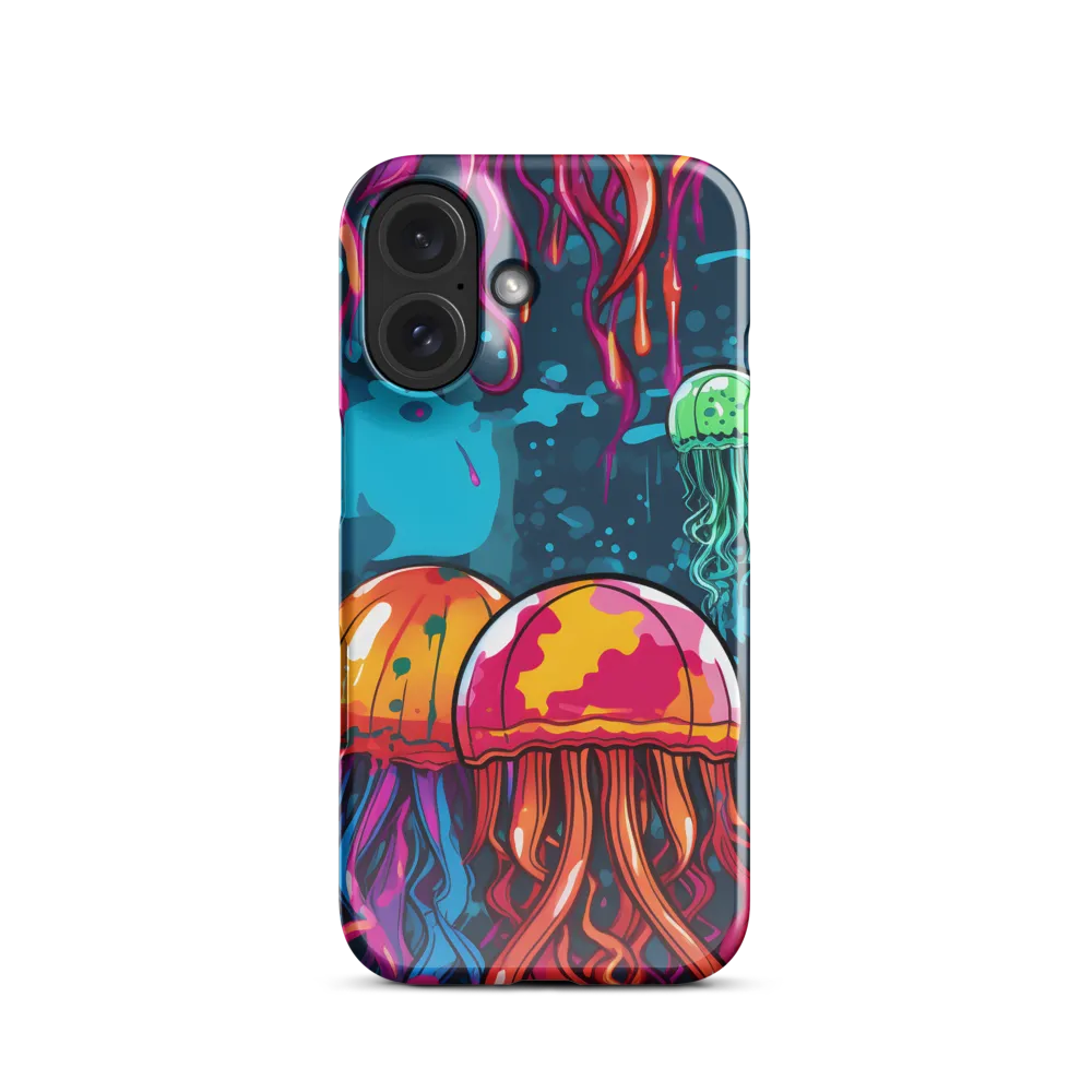 Underwater Symphony of Jellyfish | Phone Case |  16 | Snap Case | Glossy