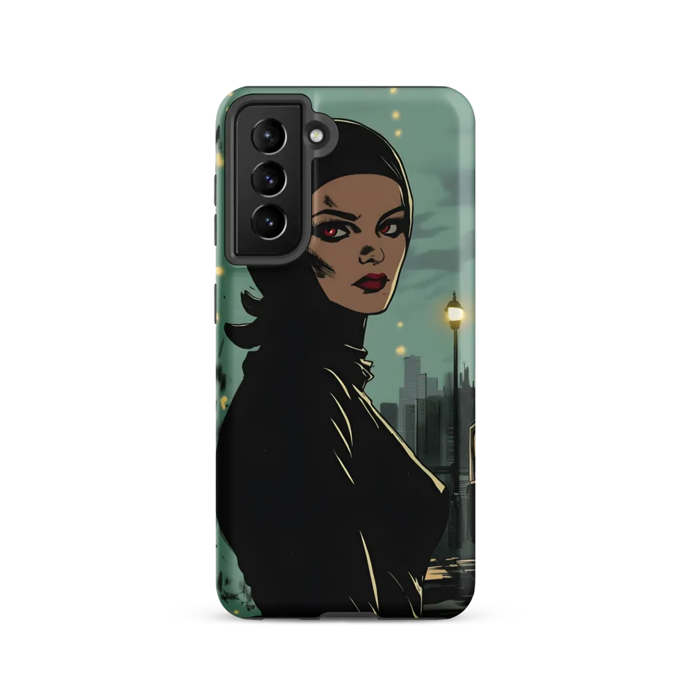 Shadows of Intrigue | Phone Case |  S21 | Tough Case | Matte