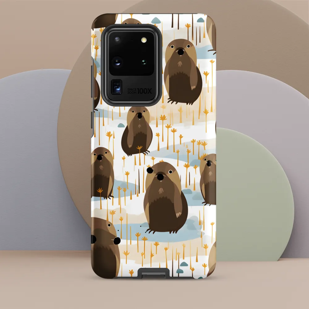 Whimsical Waters: A Celebration of Otters and Seals