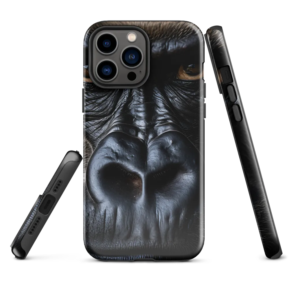 Gaze of the Wild: A Gorilla's Portrait