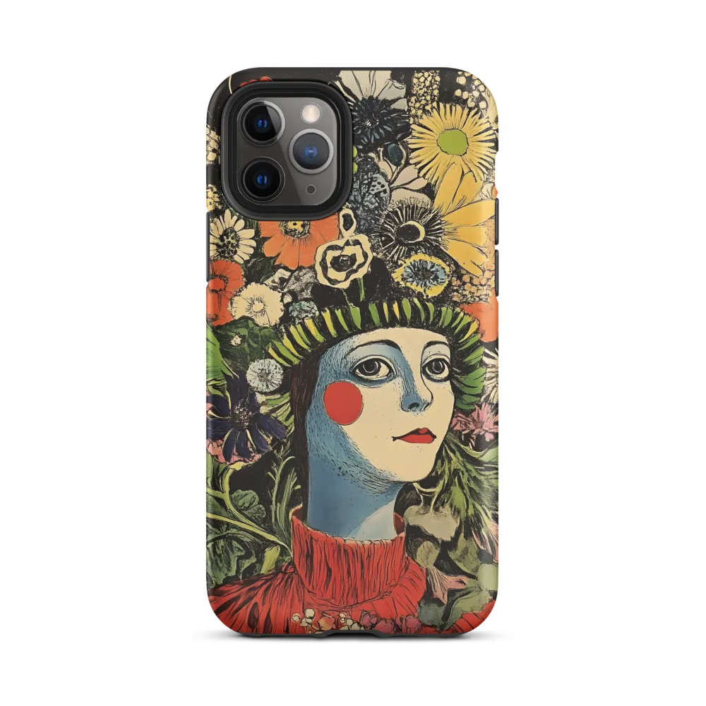 Floral Whimsy: A Portrait of Nature's Embrace