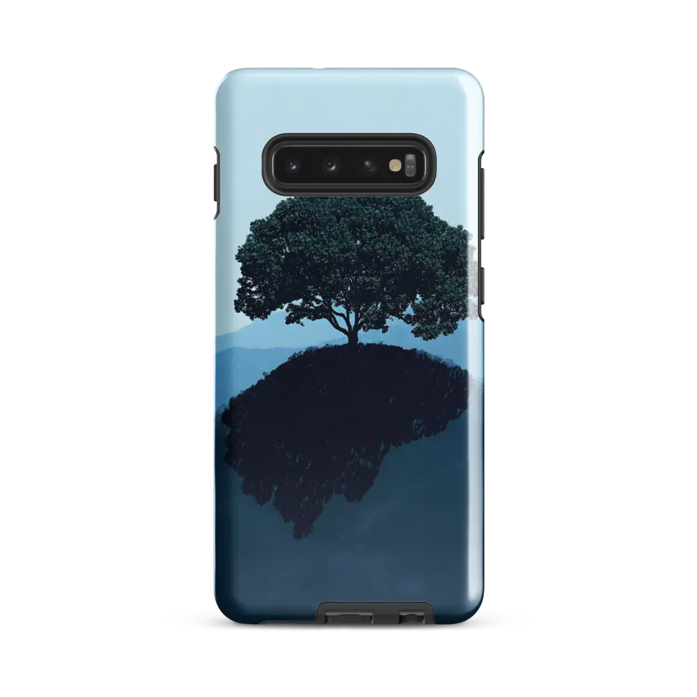 Solitude in Blue | Phone Case |  S10 Plus | Tough Case | Glossy