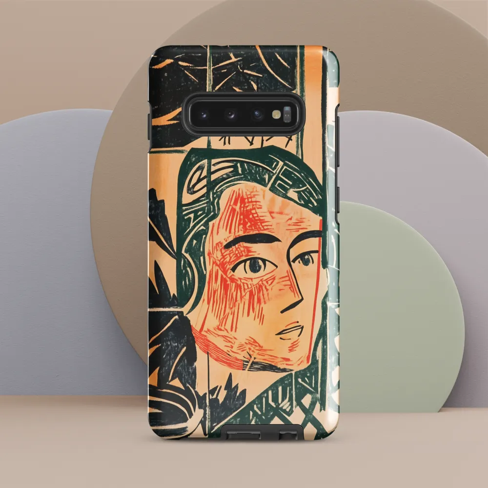 Reflections Through Leaves | Phone Case |  S10 Plus | Tough Case | Glossy