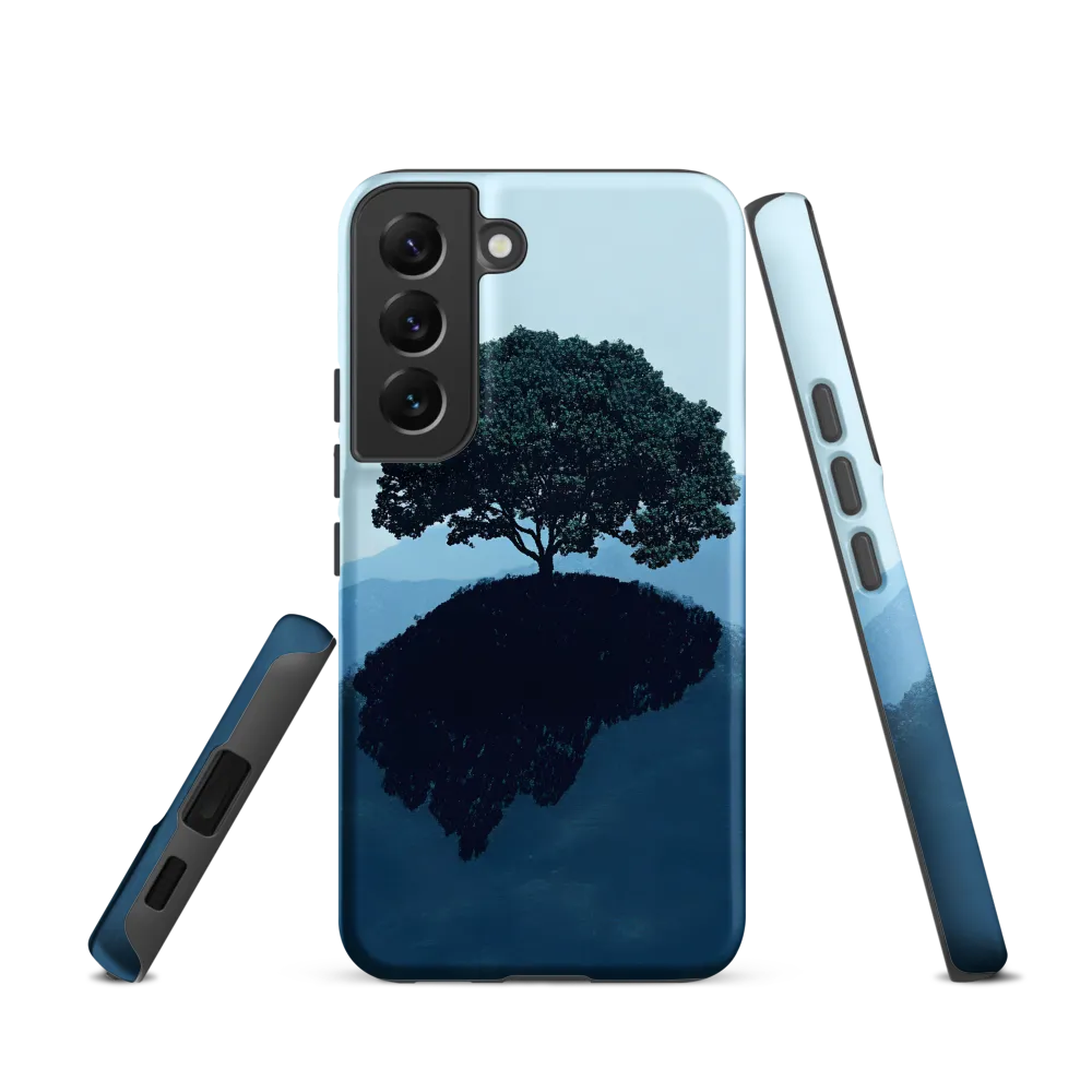 Solitude in Blue | Phone Case |  S22 | Tough Case | Matte