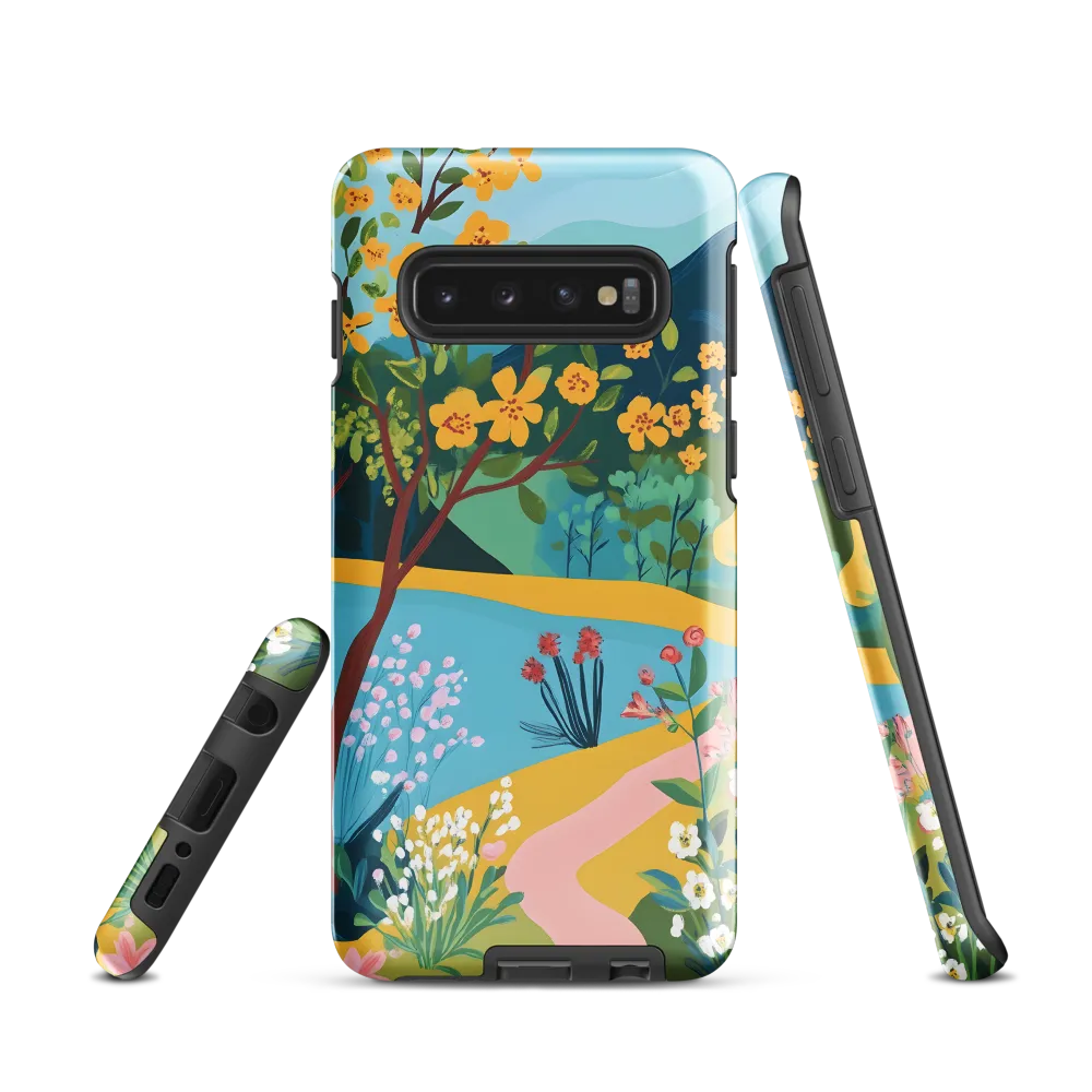 Blossoms by the Tranquil Waters
