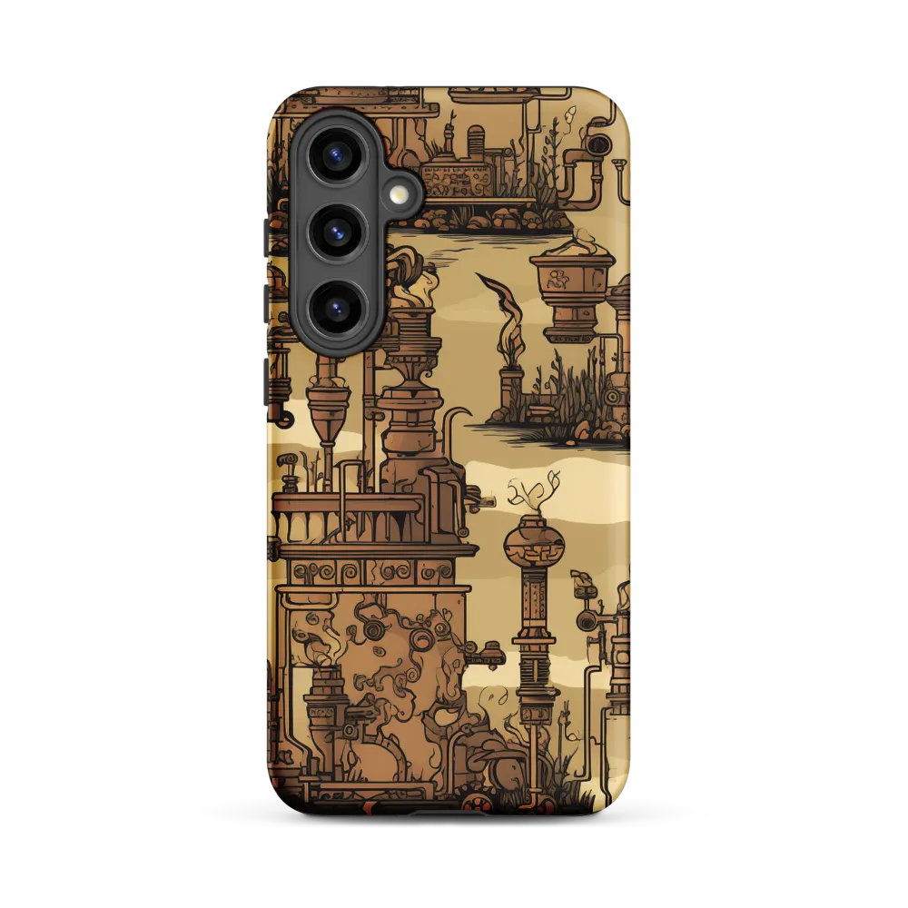 Whimsical Industrial Landscape
