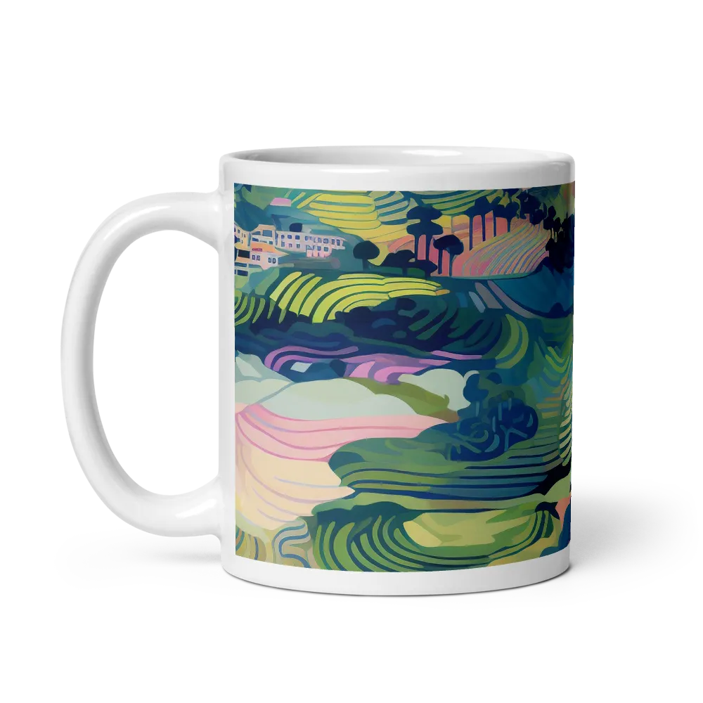 Harmony in Waves | Mug with White inside | 11 oz