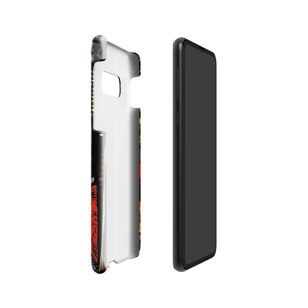 Nocturnal Cityscape: The Hidden Alley | Phone Case |  S10e | Snap Case | Glossy