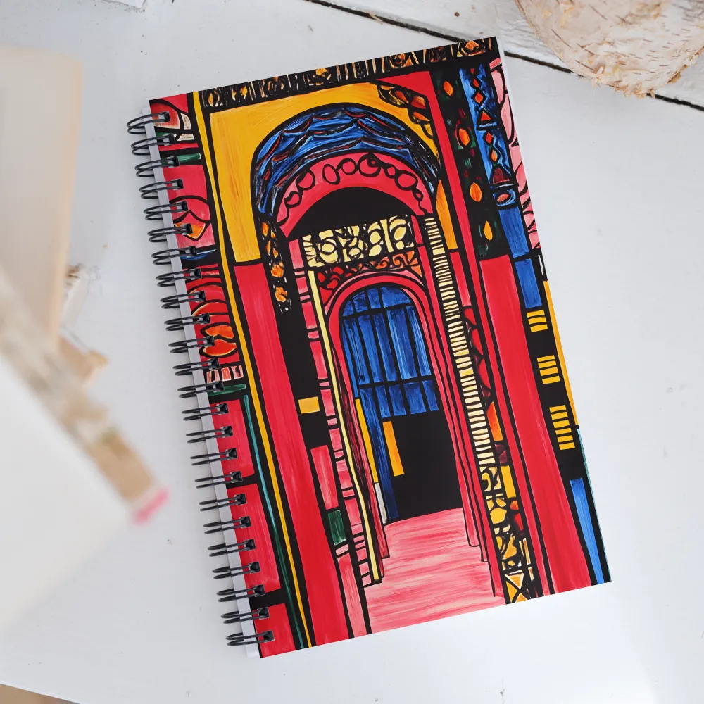 Vibrant Arches | Spiral Notebook