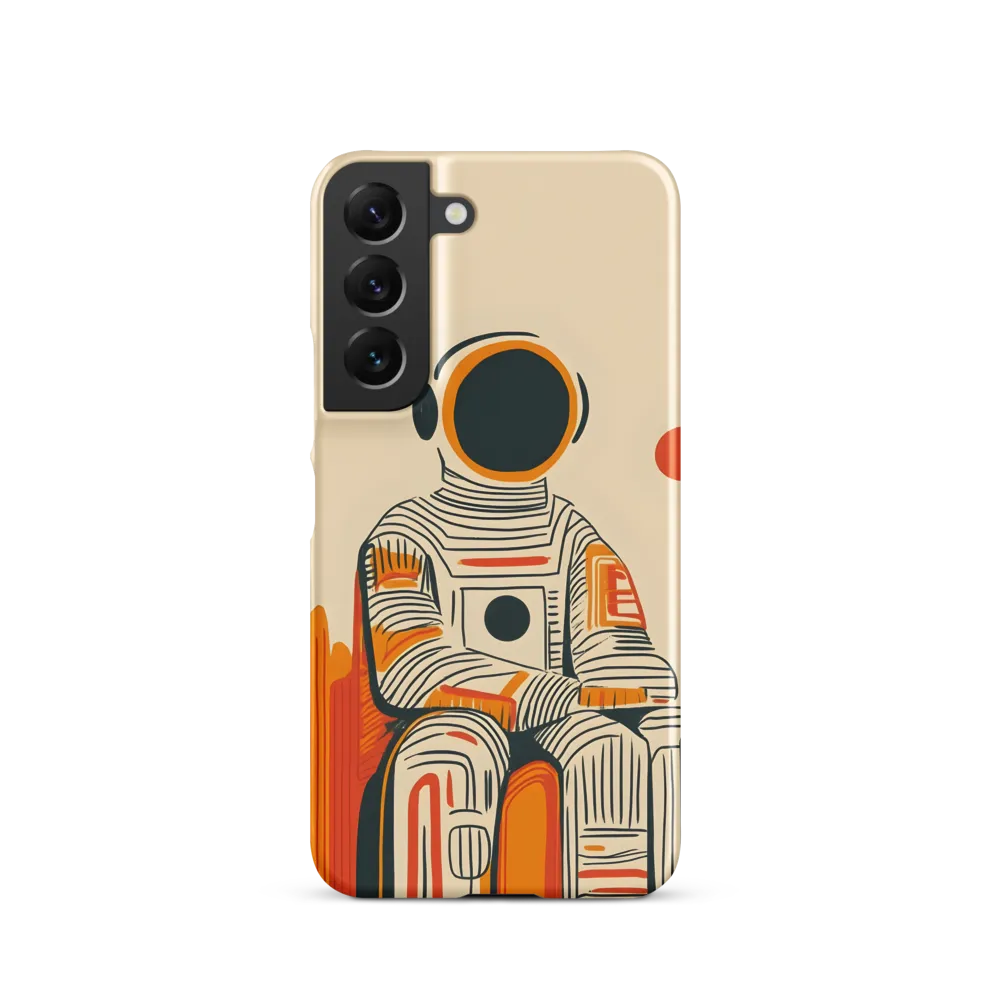 Contemplation of the Stars | Phone Case |  S22 | Snap Case | Matte