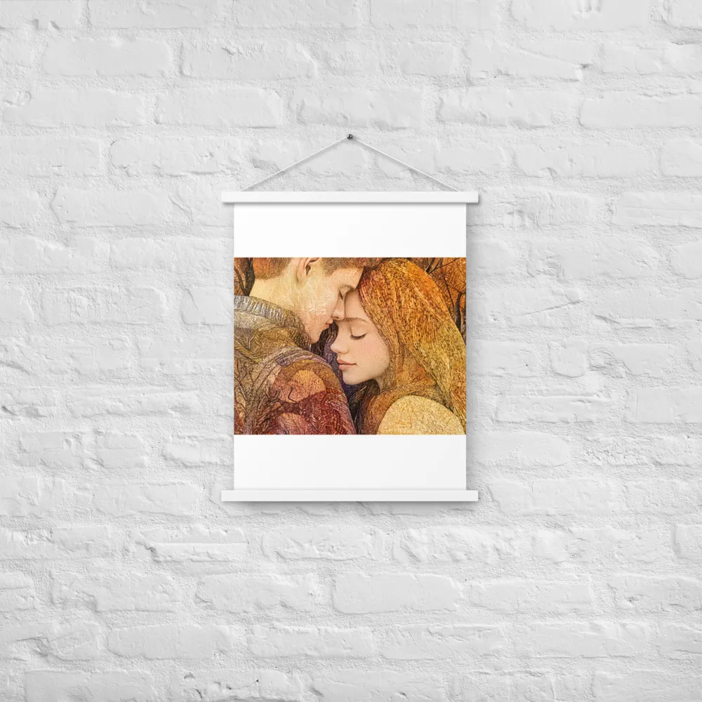 Embrace of Autumn | Poster With White Wood Hanger | 18″×24″