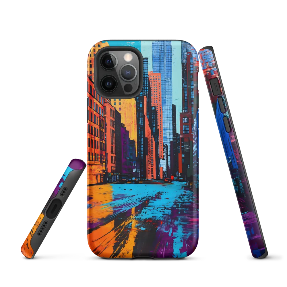 Vibrant Urban Horizons | Phone Case |  12 Pro | Tough Case | Matte