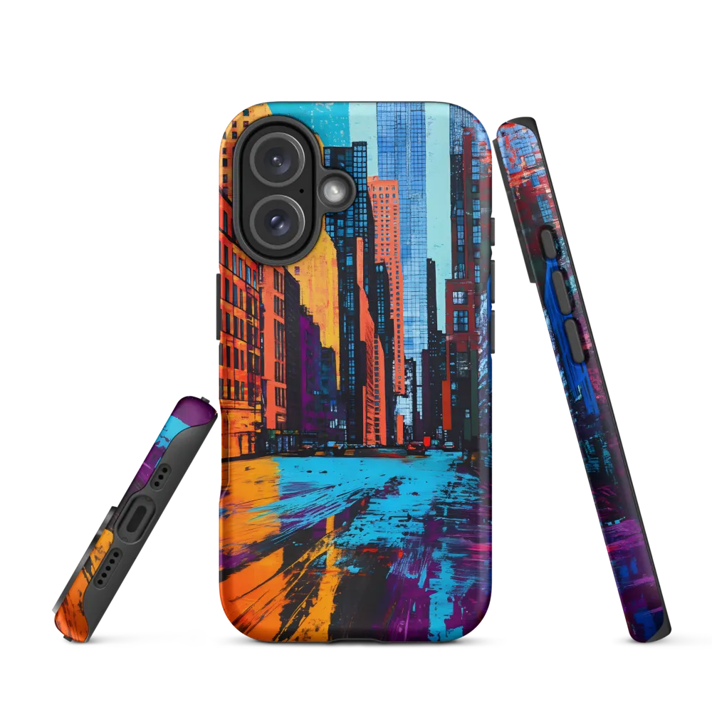 Vibrant Urban Horizons | Phone Case |  16 | Tough Case | Matte