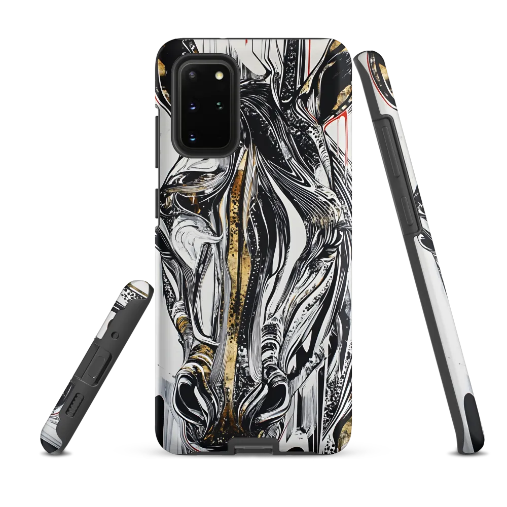 Ethereal Majesty: The Abstract Zebra