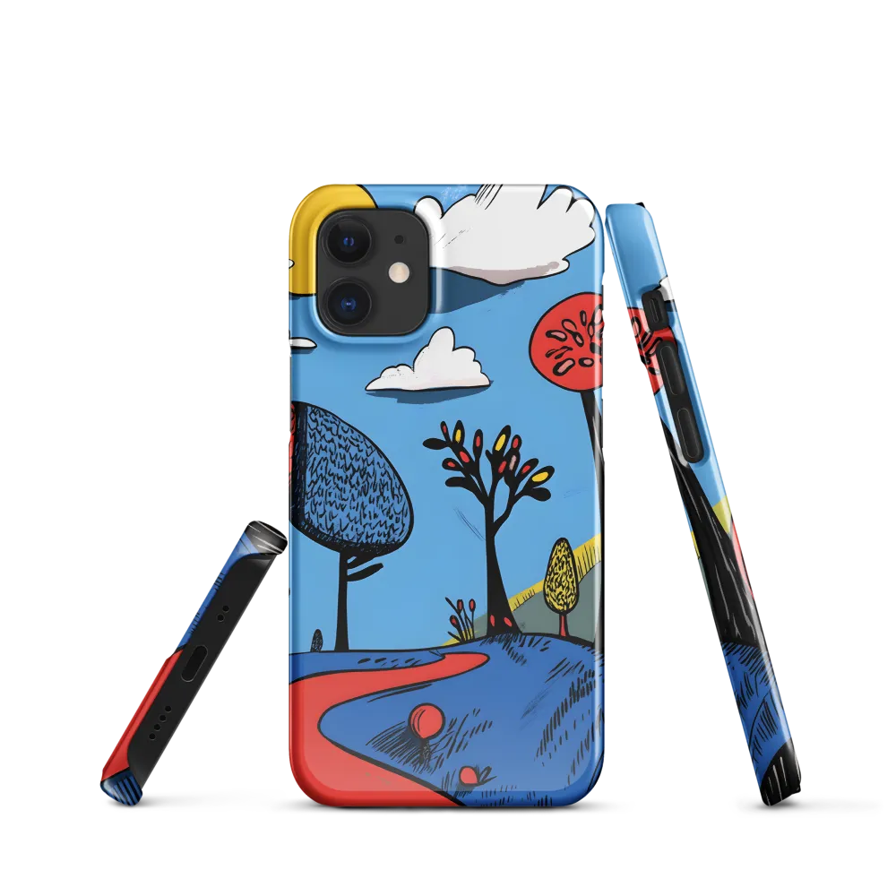 A Playful Journey Through Whimsical Woods | Phone Case |  12 Mini | Snap Case | Glossy