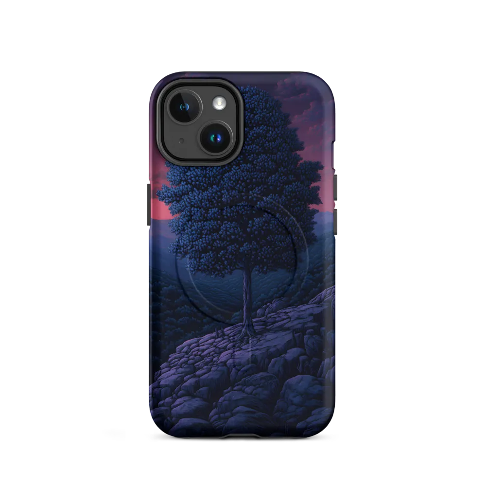 Solitary Sentinel: A Tree at Dusk