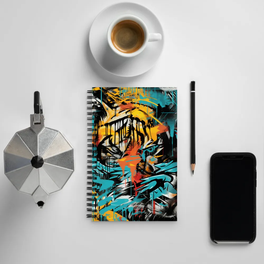 Dynamic Essence of the Tiger | Spiral Notebook