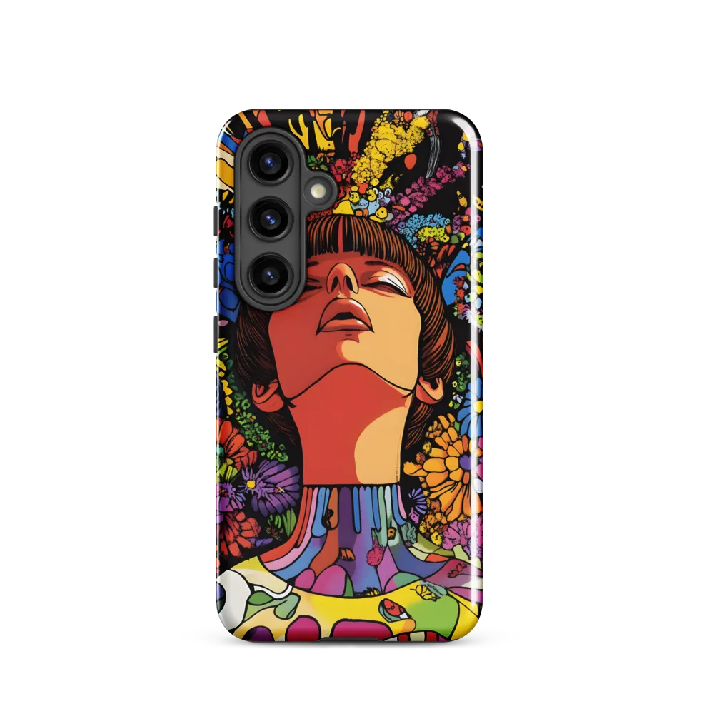 Vibrant Ecstasy: A Psychedelic Portrait