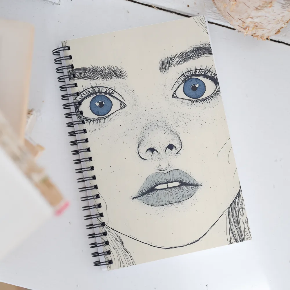 Eyes of Emotion | Spiral Notebook