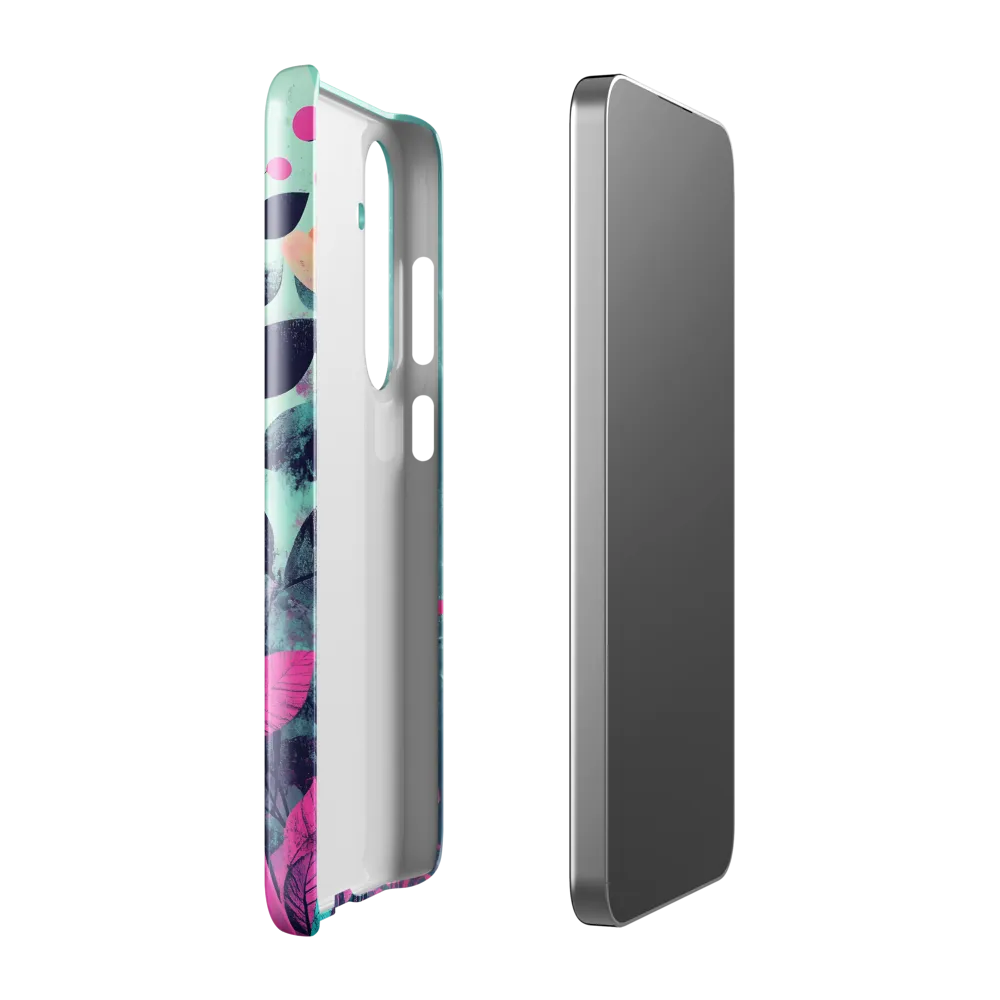 Whimsical Floral Harmony | Phone Case |  S24 Plus | Snap Case | Glossy