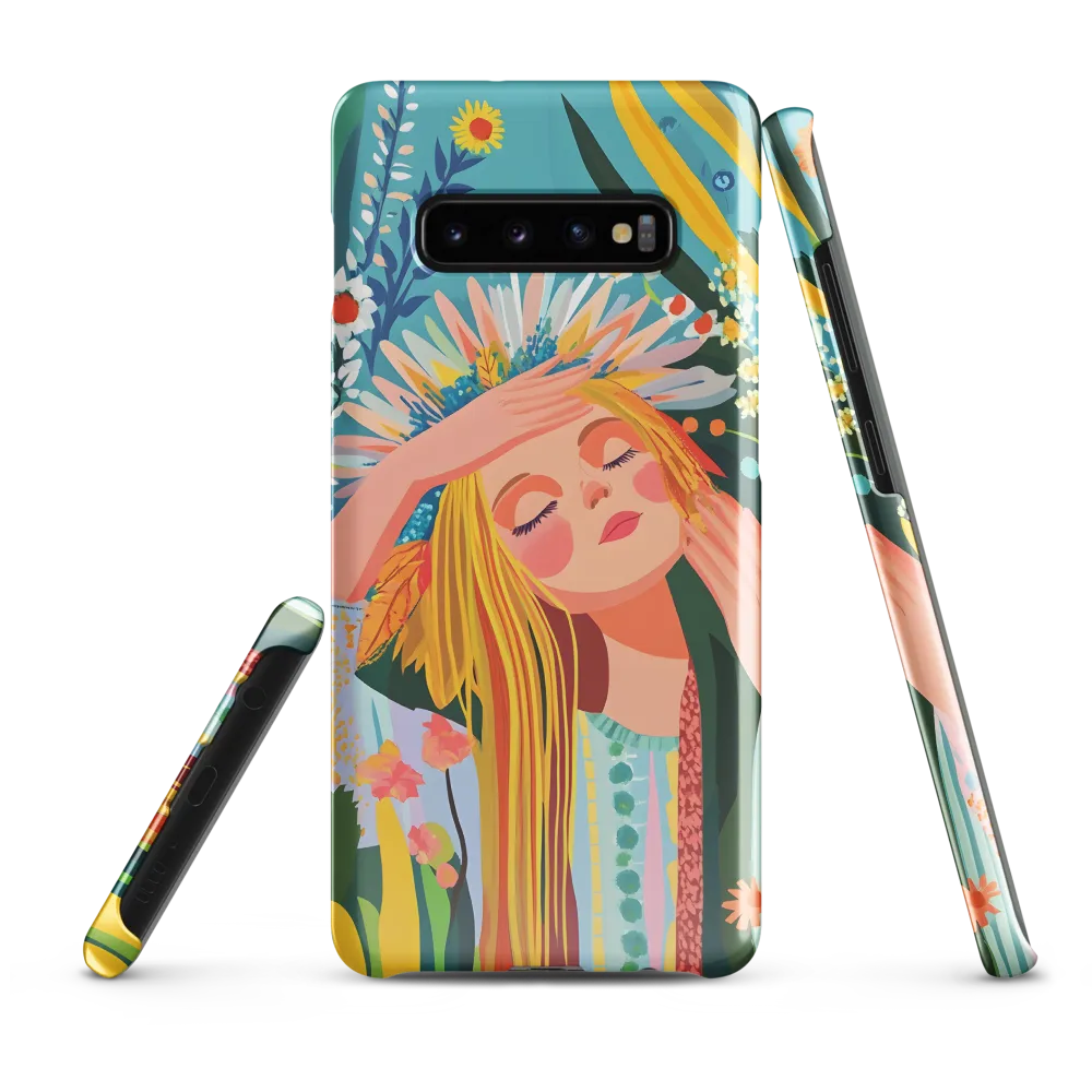 Blooming Serenity | Phone Case |  S10 Plus | Snap Case | Glossy