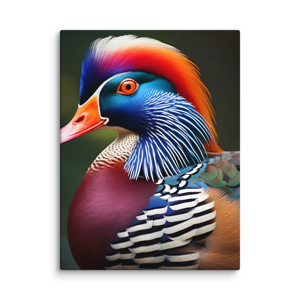 The Majestic Mandarin | Canvas | 24″×32″