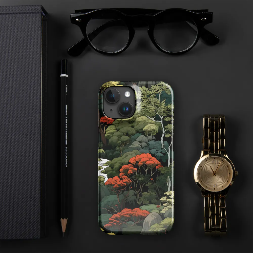 Whispers of the Forest | Phone Case |  15 | Snap Case | Glossy
