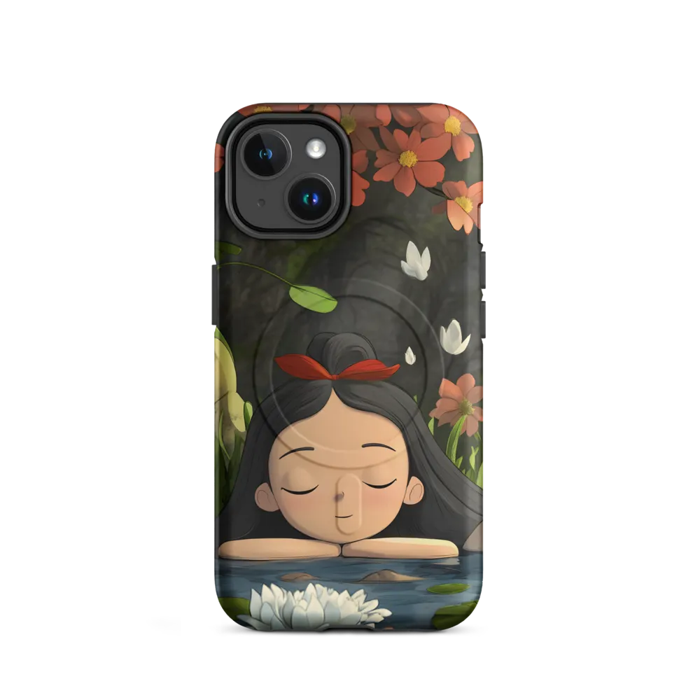 Tranquility by the Waterside | Phone Case |  14 | MagSafe® Tough Case | Matte