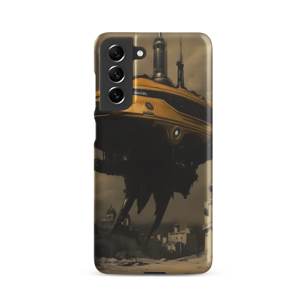 Ethereal Enigma Above a Ruined City | Phone Case |  S21 FE | Snap Case | Matte