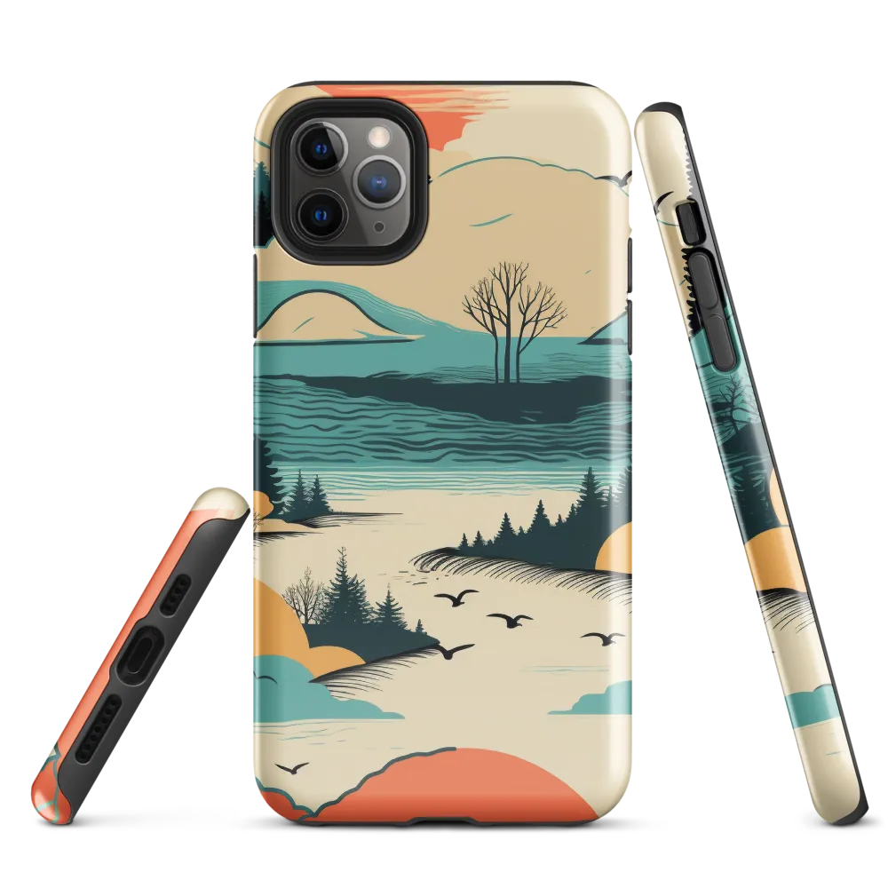 Tranquil Horizons | Phone Case |  11 Pro Max | Tough Case | Glossy