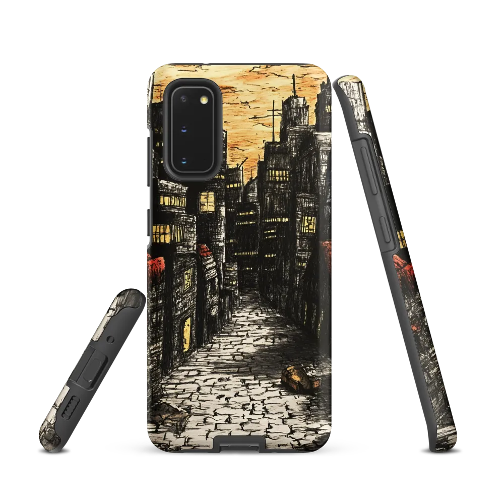 Urban Twilight: A Desolate Cityscape