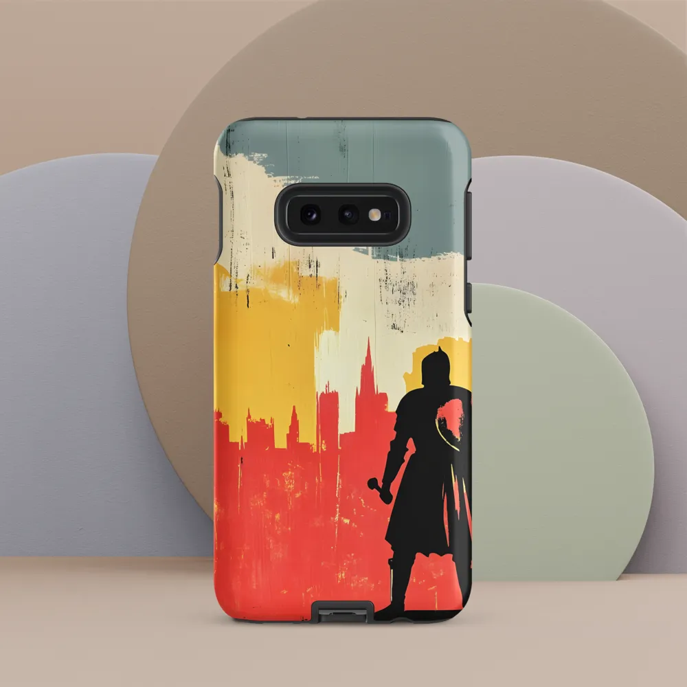Hero in the Urban Dawn | Phone Case |  S10e | Tough Case | Matte